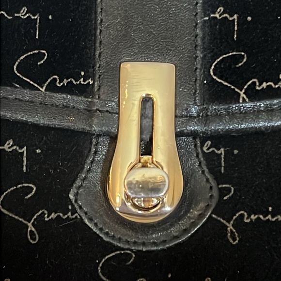 Vintage SAC Givenchy black suede signature purse - Picture 4 of 13